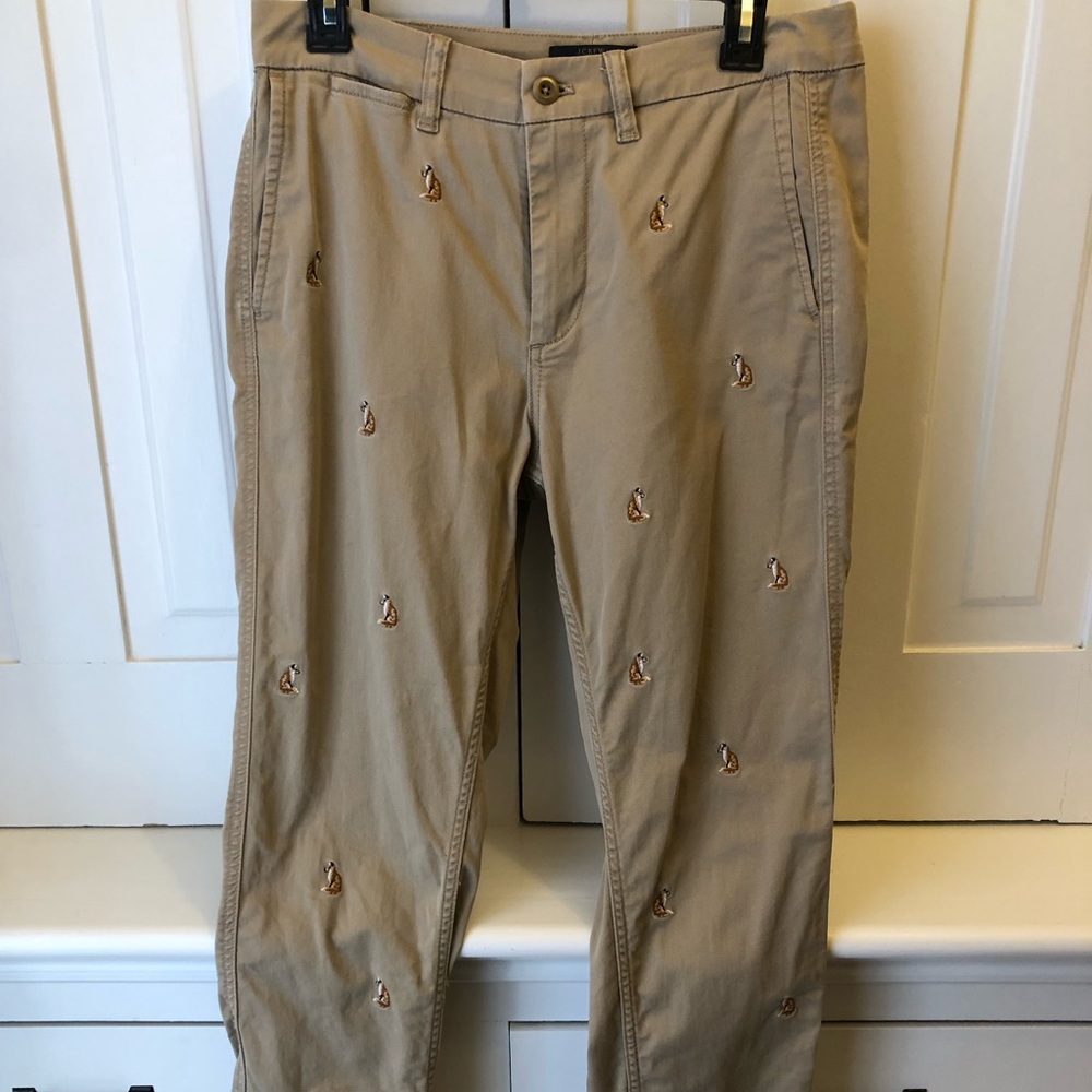 J Crew fox chinos